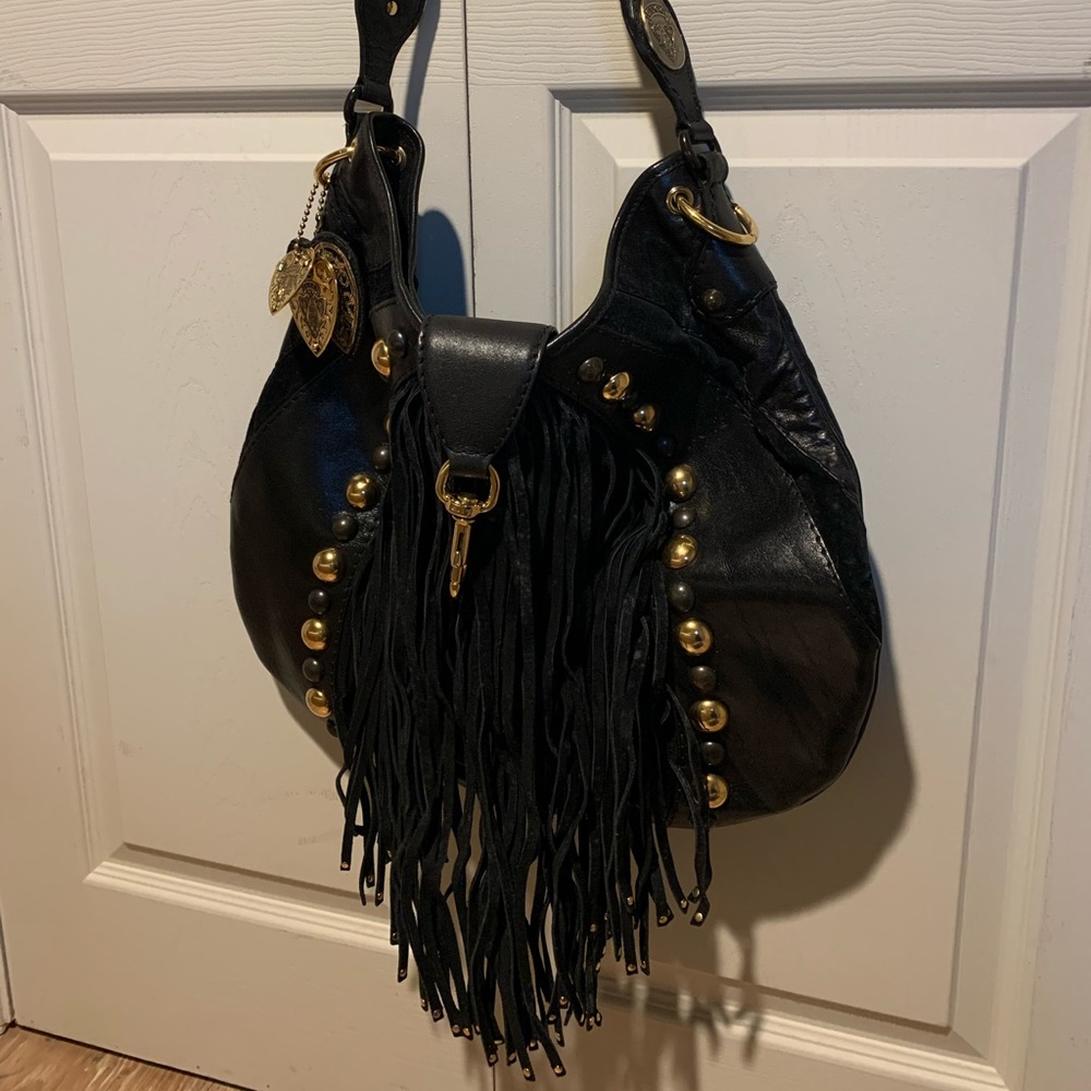 Gucci full leather hobo bag